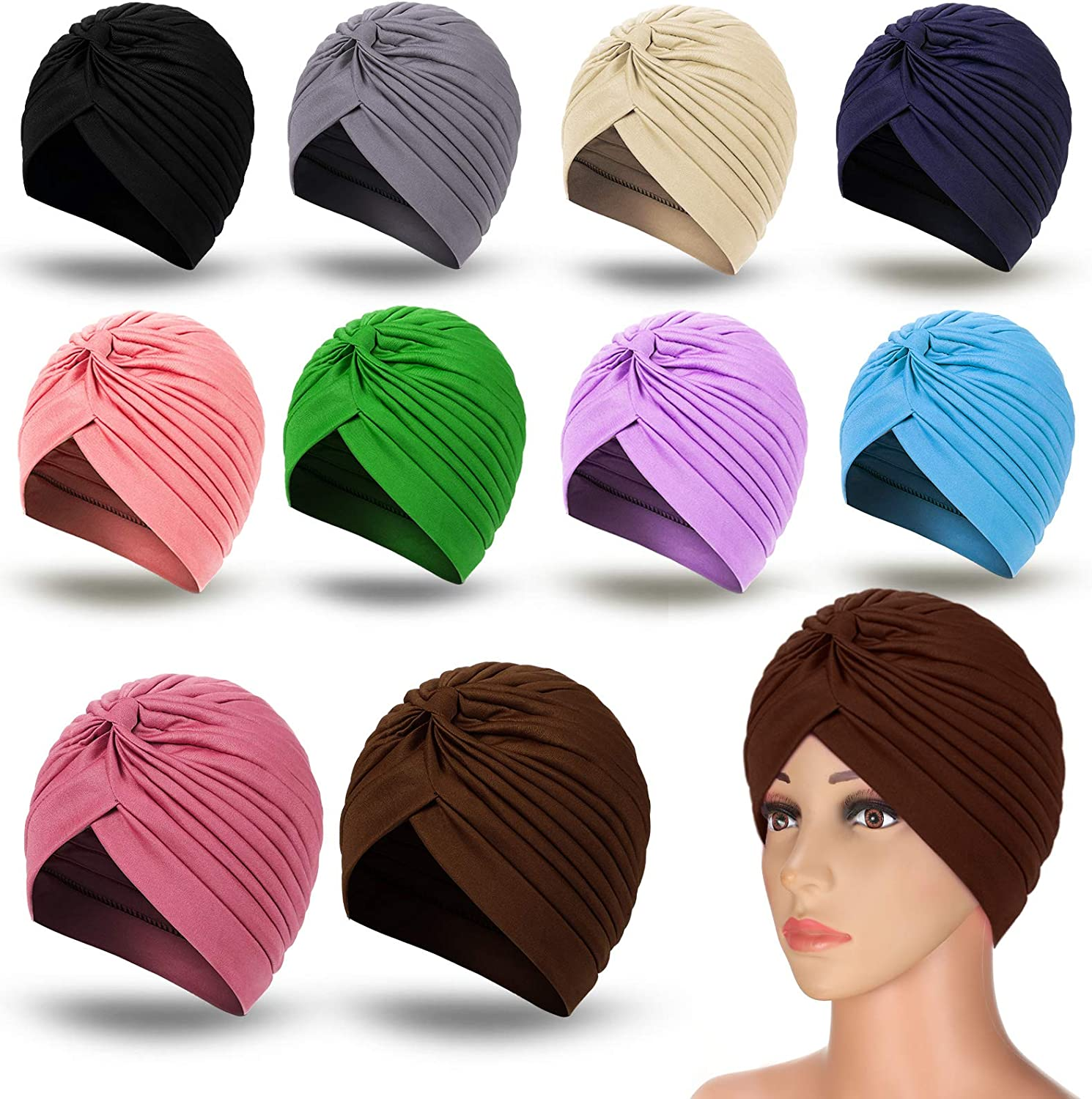  stretchy turbans