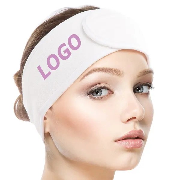 Spa Facial Headband Make Up Wrap Head Terry Cloth Headband (1)